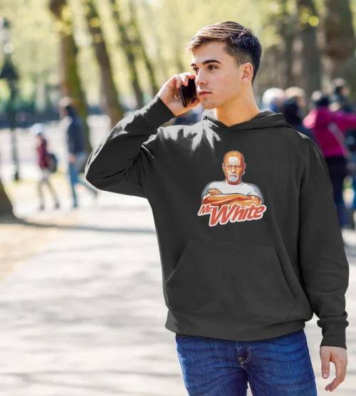Mr. White Hoodie