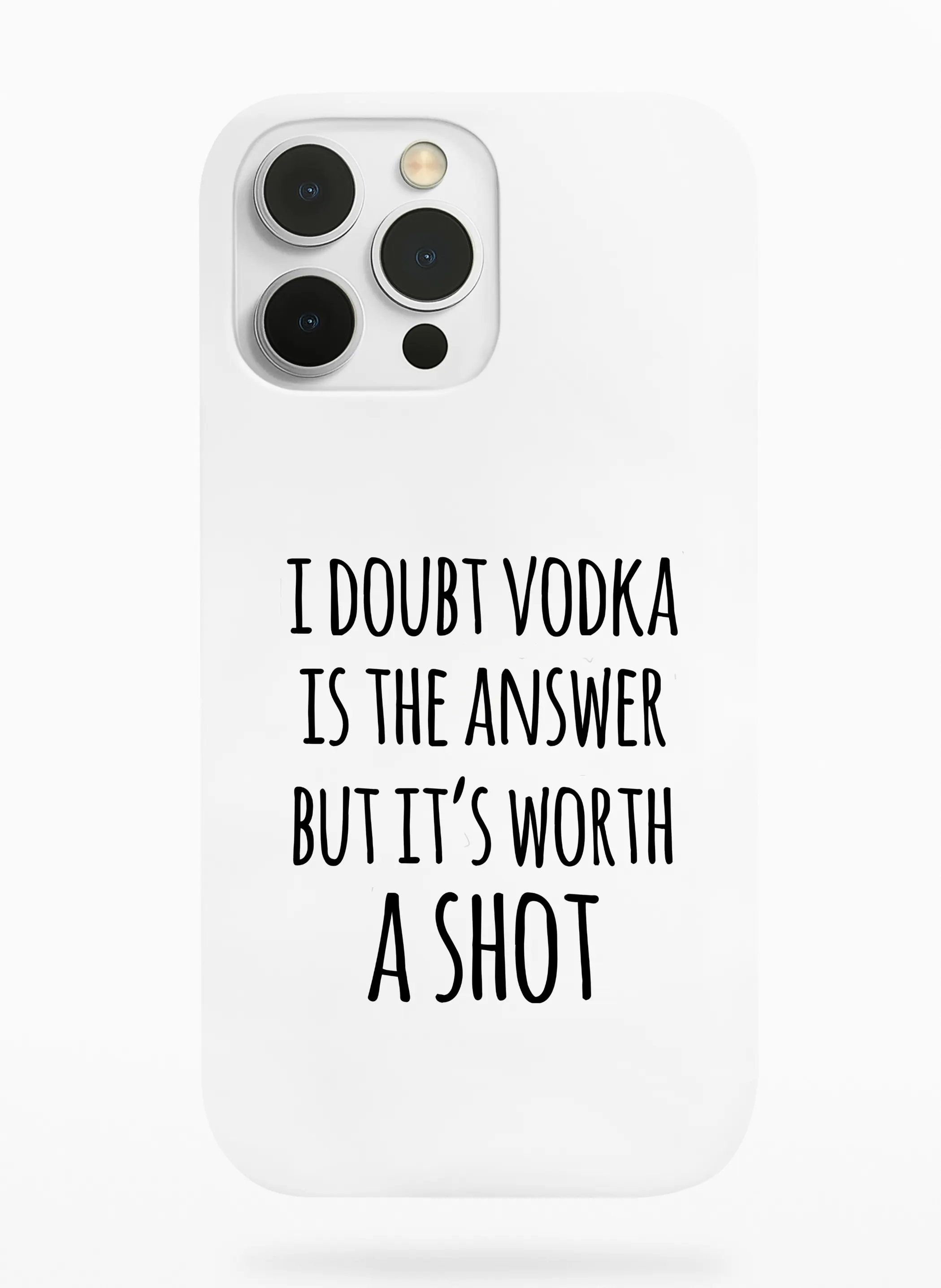 I Doubt Vodka Is The Answer But It's Worth A Shot